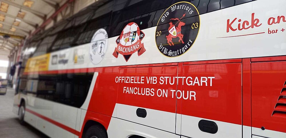 Ansicht VFB Fanbus