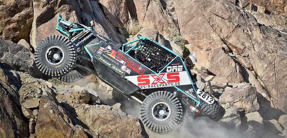 Crazy Germans während der Fahrt